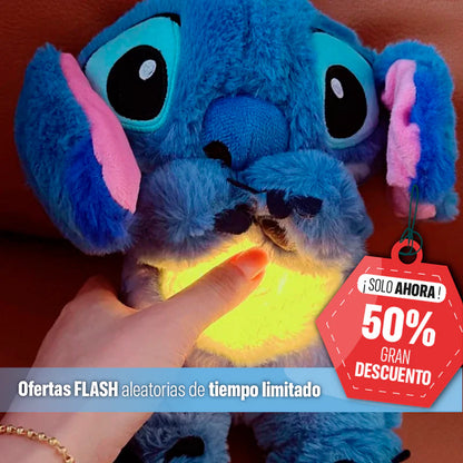 Peluche relajante Stitch con respiración