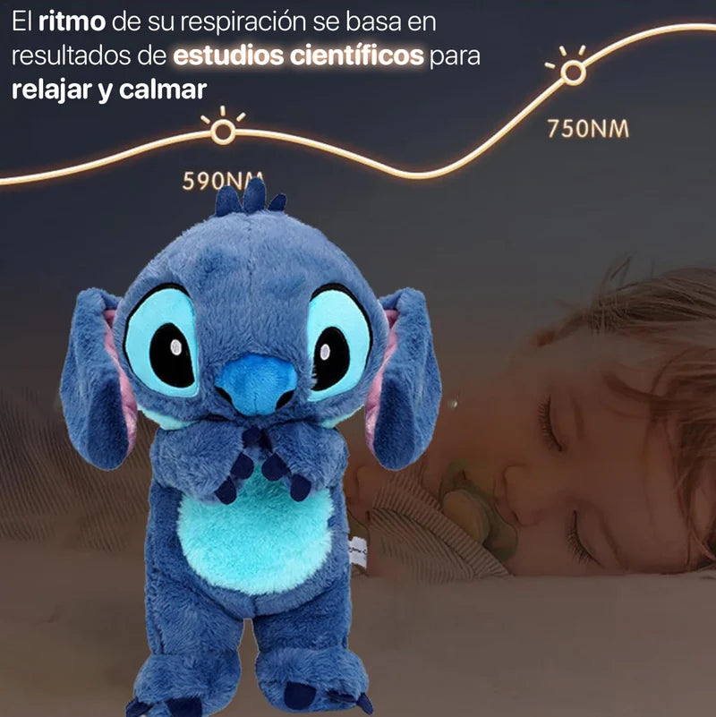 Peluche relajante Stitch con respiración